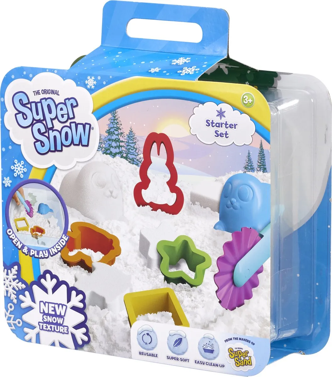 Goliath Super Snow Starter Set Kinetisch Zand - Multicolor
