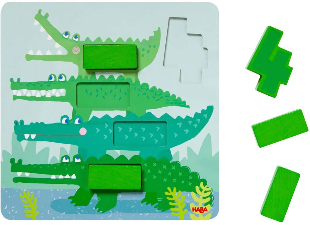 Haba Ordeningsspeelgoed Wilde Dieren 25-delig - 25 Stuks