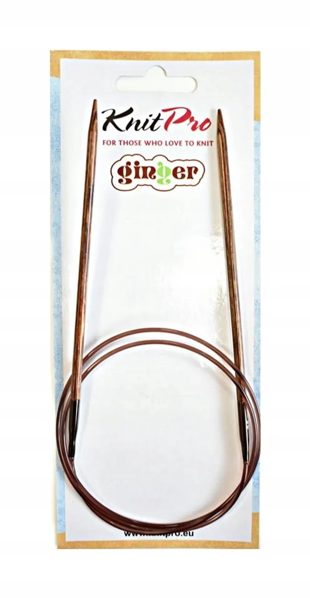 KnitPro Ginger Rondelle 120cm 3,75mm - Hout