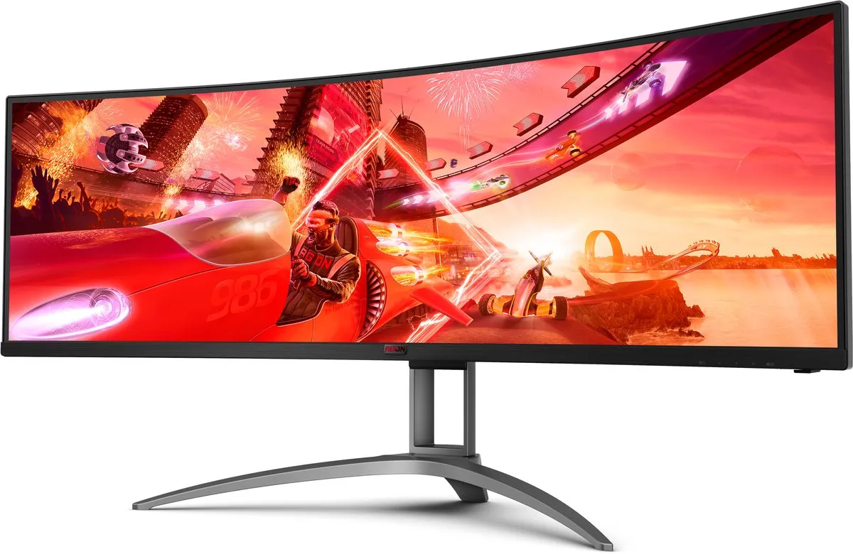 AOC B2 AG493UCX2 Gaming Monitor 49" - QHD 165Hz - USB-C 65W