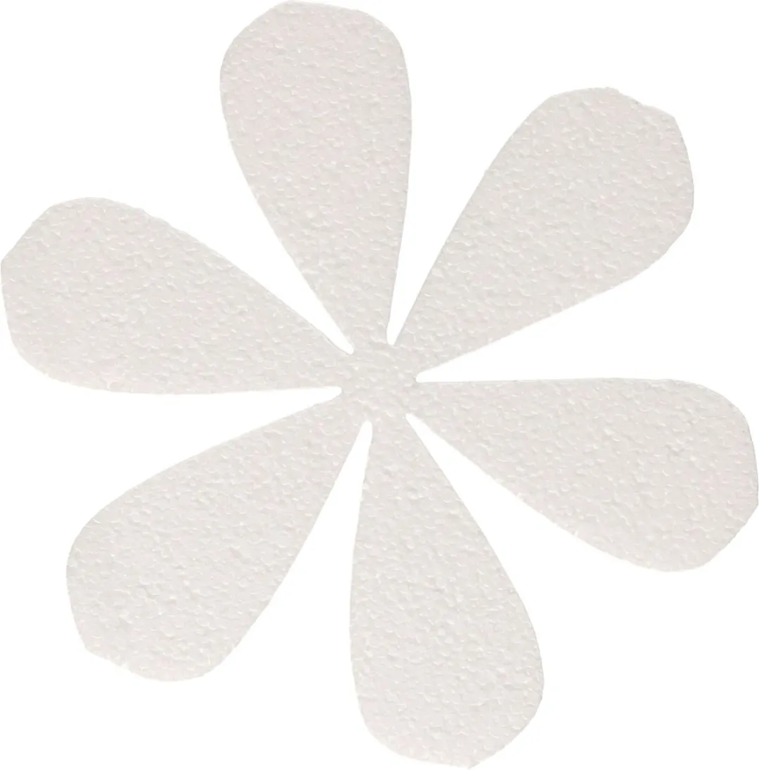 Glorex Hobby Piepschuim Bloemen 15x1cm