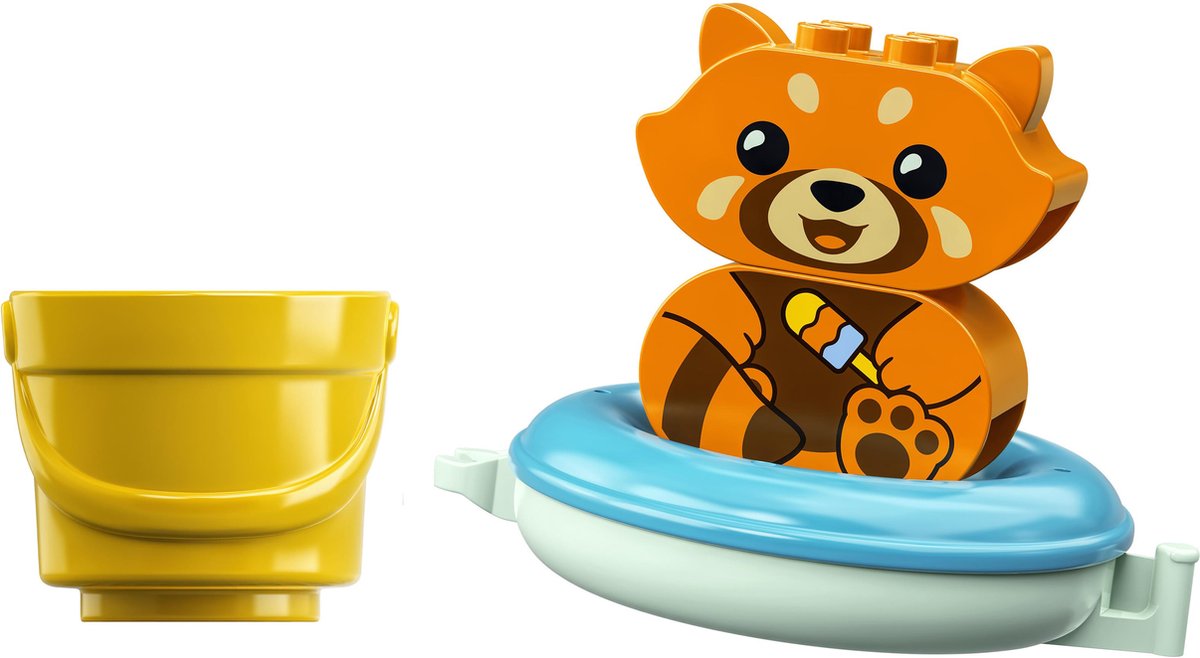 LEGO DUPLO Mijn eerste pret in bad: Drijvende Rode Panda - 10964