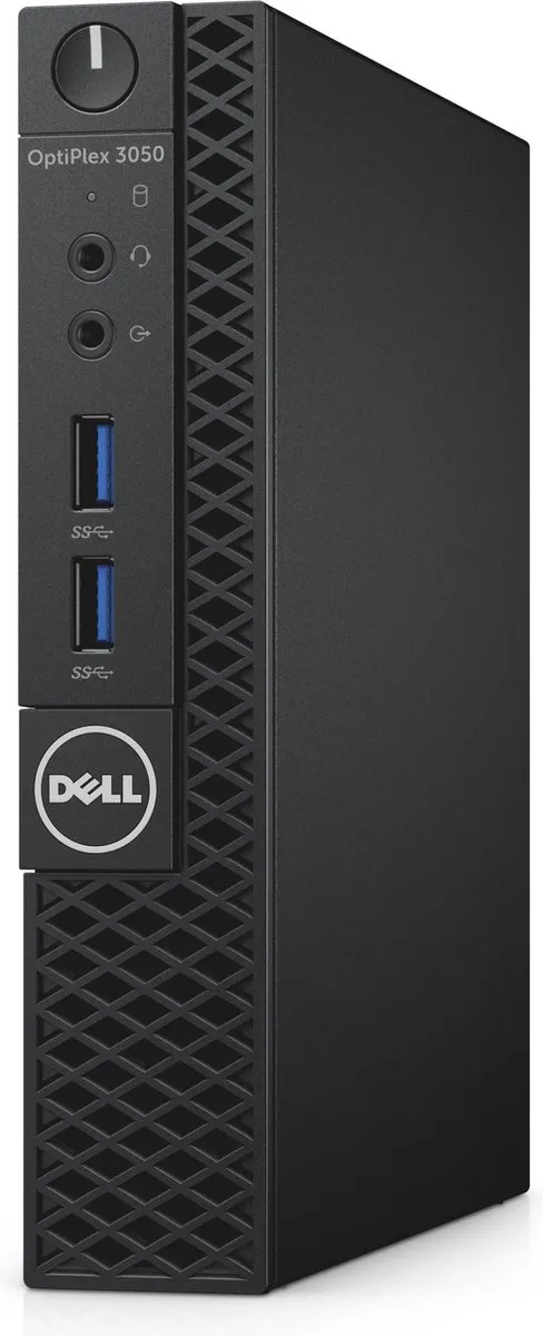 Dell OptiPlex 3050 i3-7100T Mini PC - 4GB 128GB SSD - Zwart