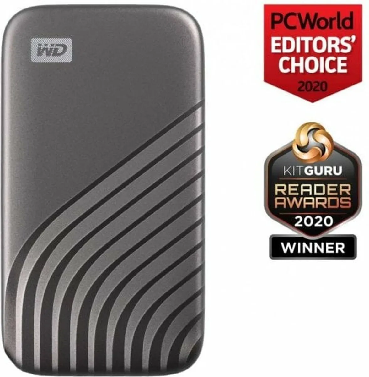 Western Digital My Passport SSD WDBAGF0020BGY-WESN - 2TB - Space Grey