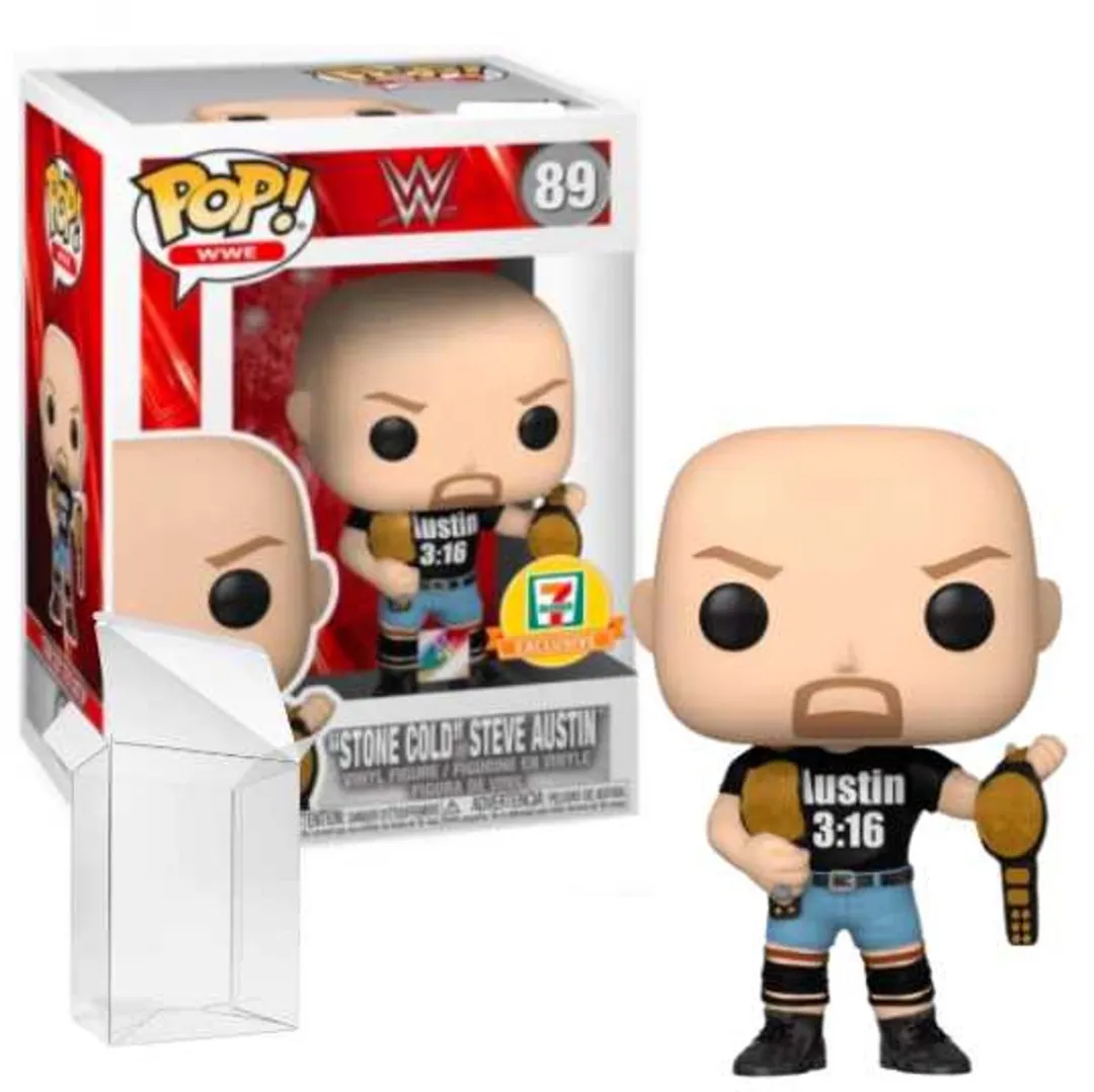 Funko Pop! WWE Stone Cold Steve Austin #89 - Multi - afbeelding 2 van 2