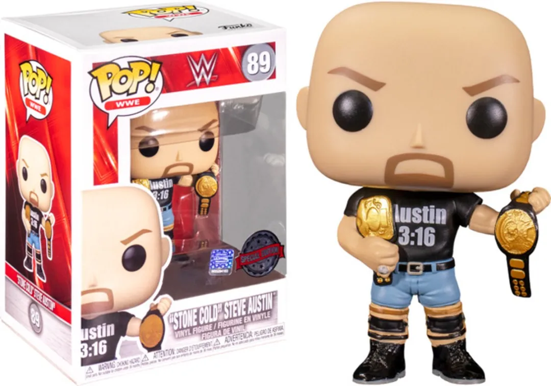 Funko Pop! WWE Stone Cold Steve Austin #89