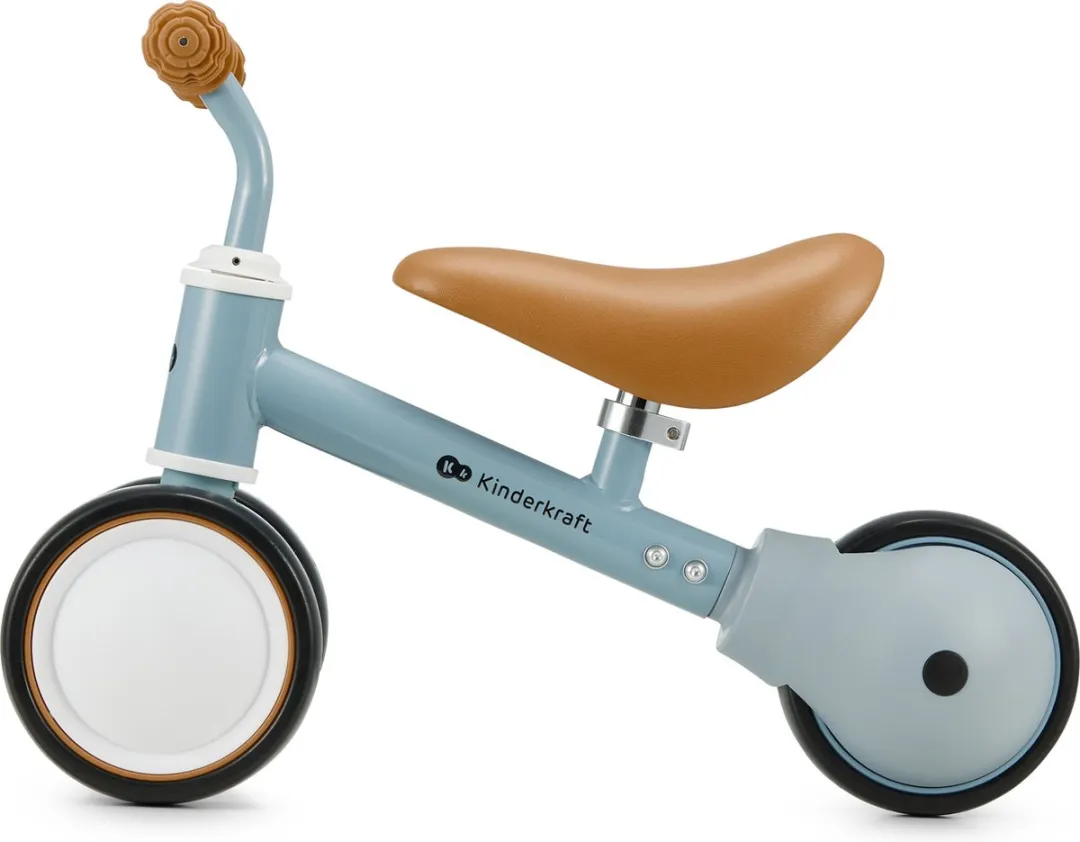 KinderKraft CUTIE Driewieler Loopfiets 15 Inch - Blauw