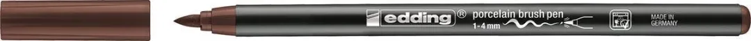 edding 4200 Porseleinstift - Bruin - afbeelding 3 van 4