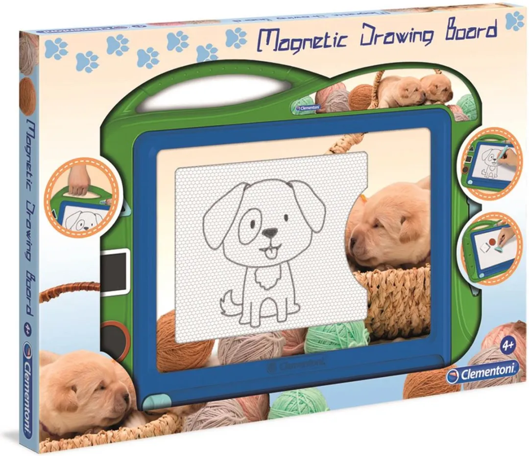 Clementoni Magnetisch Tekenbord Hond - Extra Large Multi Kleur