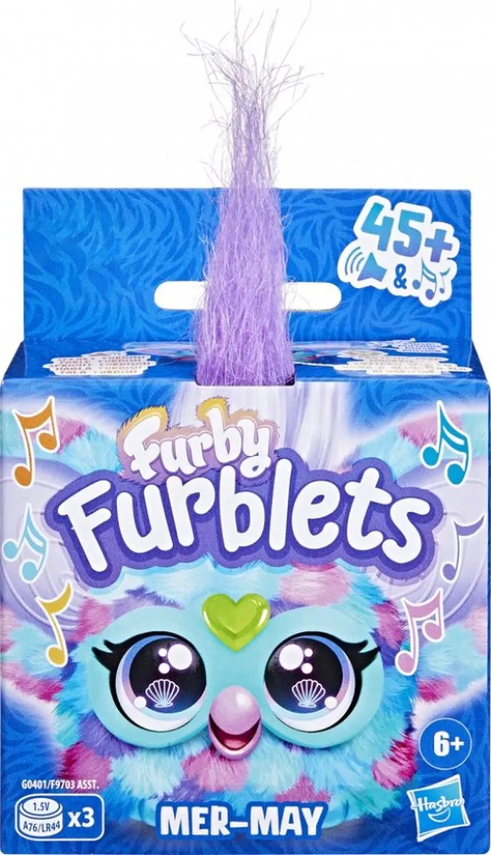 Hasbro Furby Furblets Mer-May - Lichtblauw/Lila