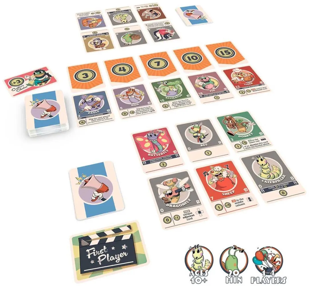 Asmodee FlipToons Kaartspel - 2-6 Spelers
