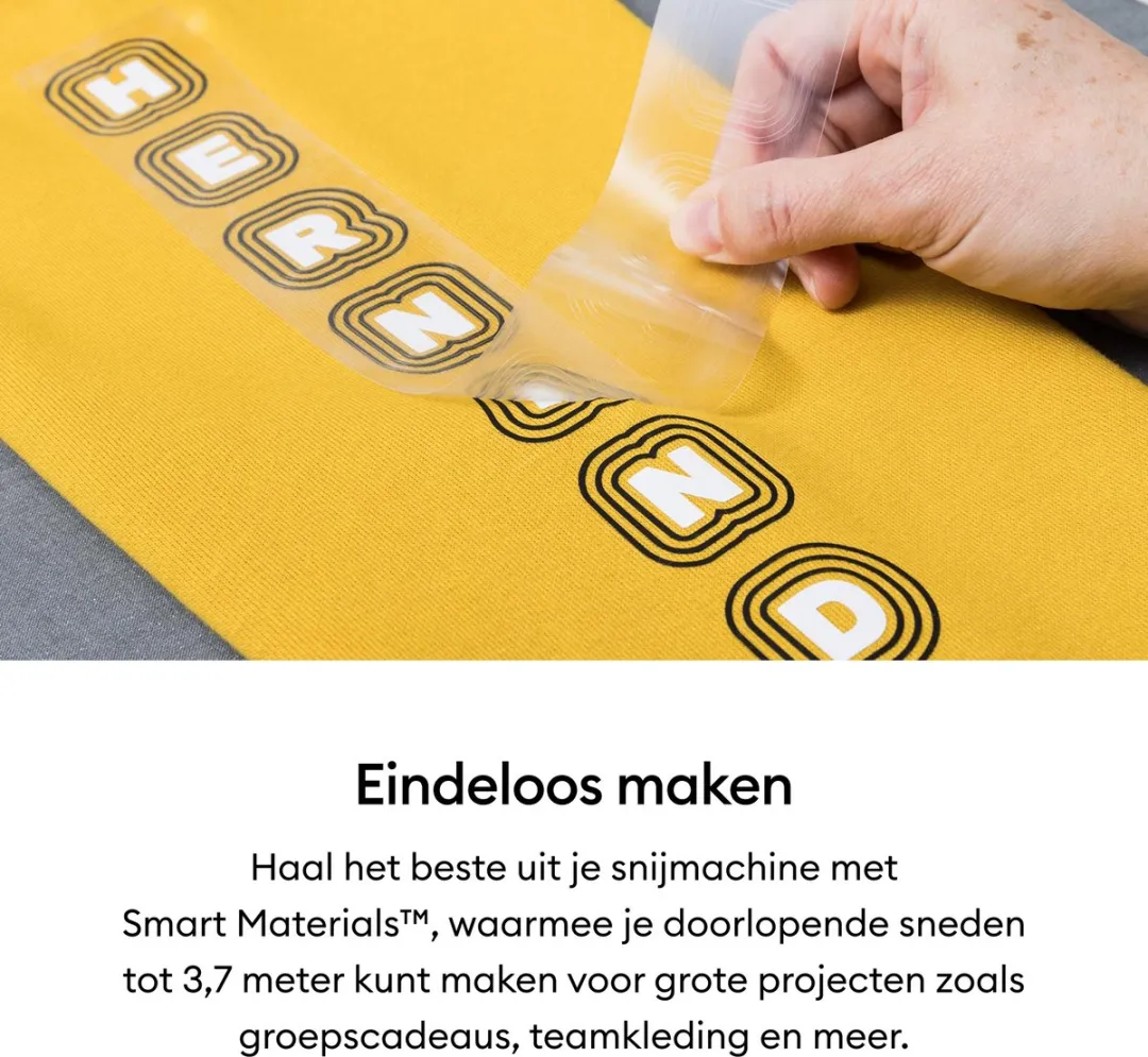 Cricut Smart Iron-On Joy Xtra 24,1x61cm Wit