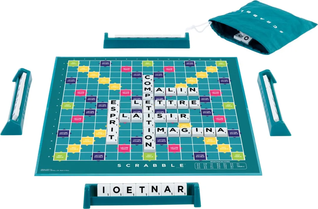 Mattel Scrabble Together Bordspel HWD44 - 2 Spellen