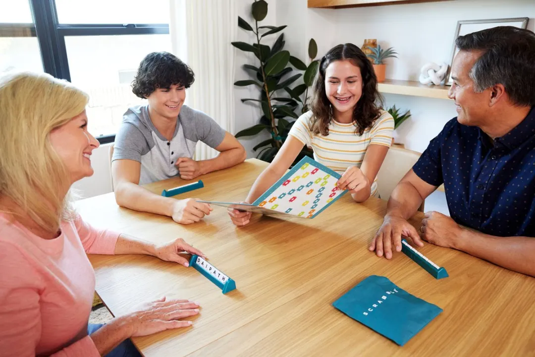 Mattel Scrabble Together Bordspel HWD44 - 2 Spellen