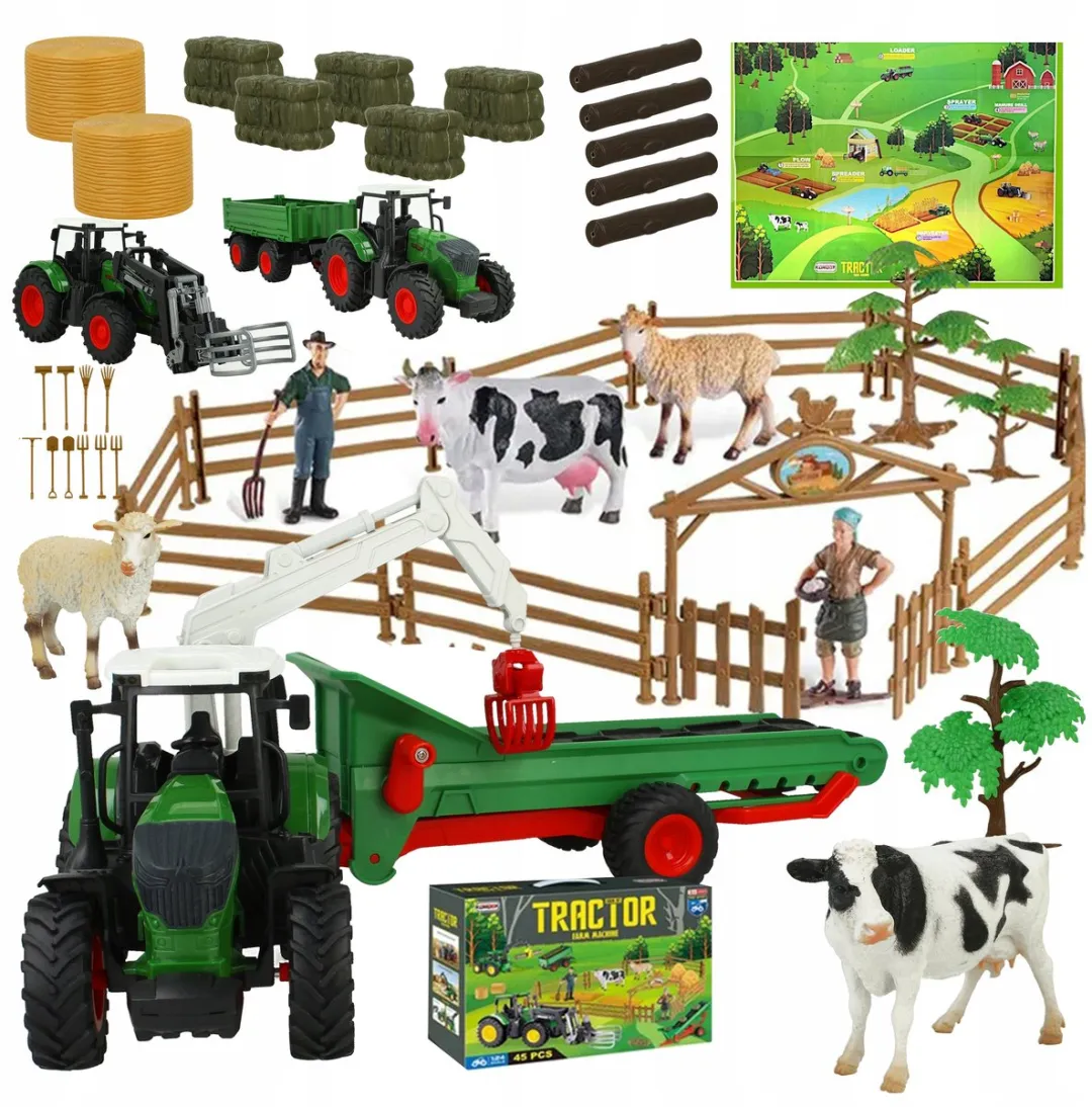 Lean Toys Boerderij Speelgoedset