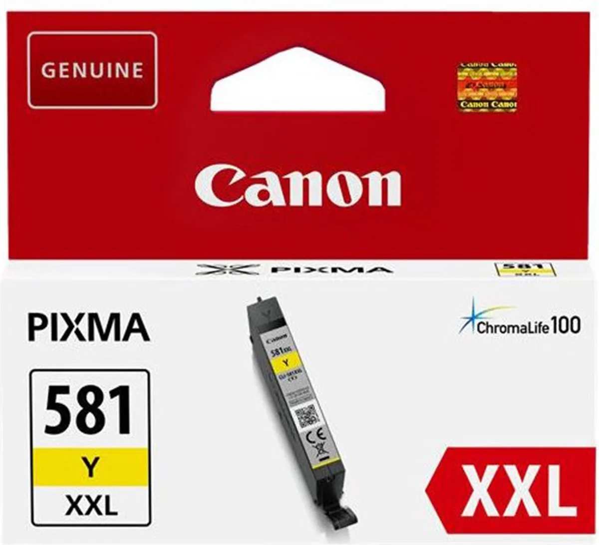 Canon CLI-581Y Inktcartridge Geel XXL