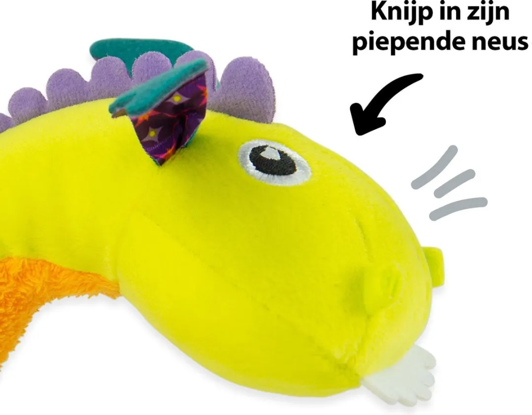 Lamaze Flip Flap Draakje - Geel