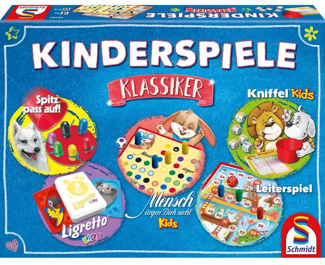 Schmidt Spiele 49189 Klassiek Kinderspel - 2-6 Spelers