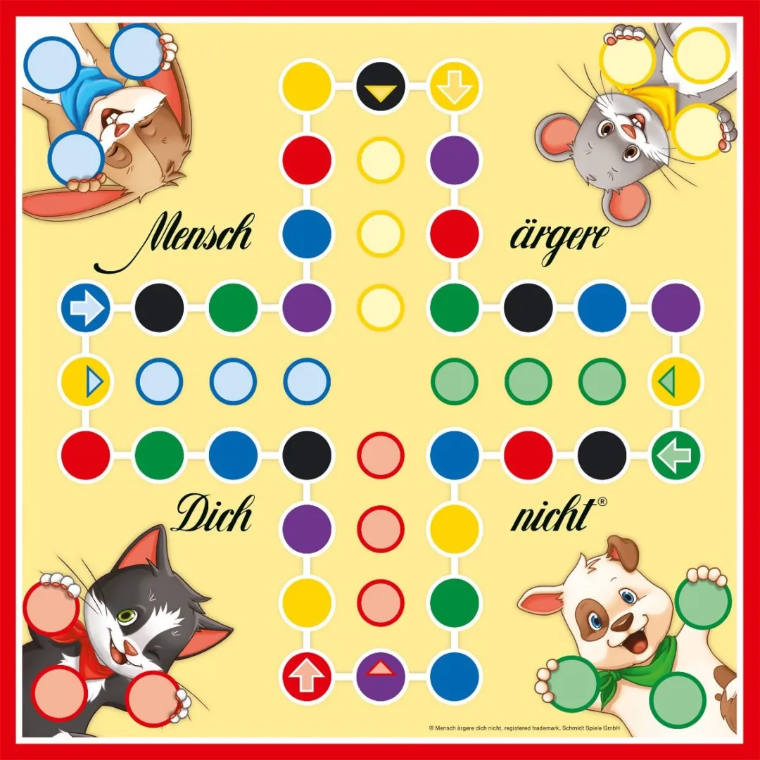 Schmidt Spiele 49189 Klassiek Kinderspel - 2-6 Spelers