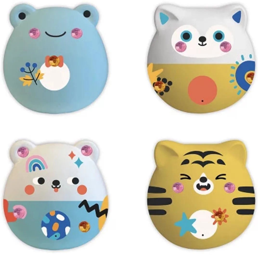 Janod Atelier Deco Gipsdieren Set