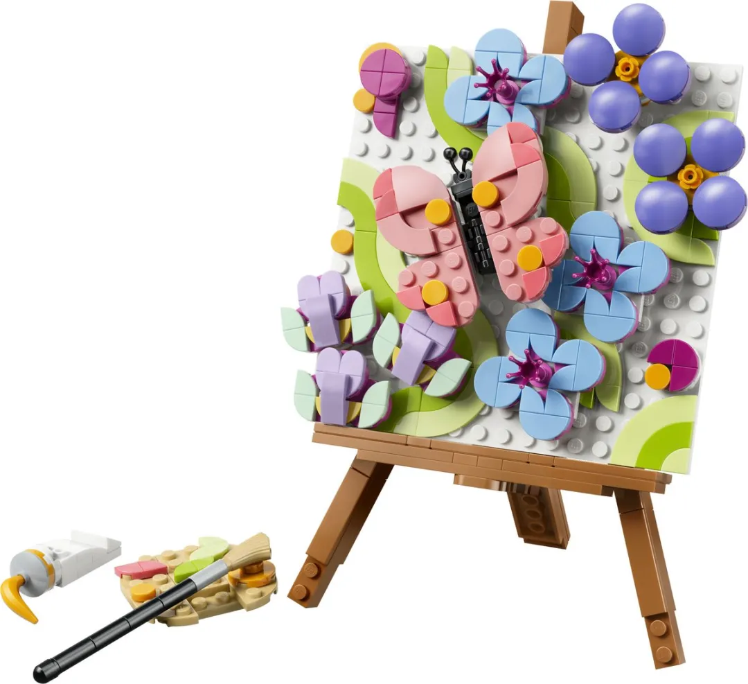 LEGO Creator 3in1 Bloemenschilderij 31390 - 348 Stukken - Meerkleurig