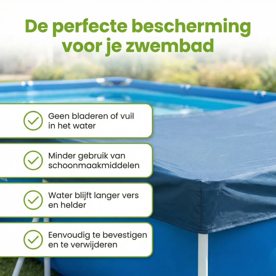 Intex Frame Afdekzeil 450x200cm Blauw - 28039