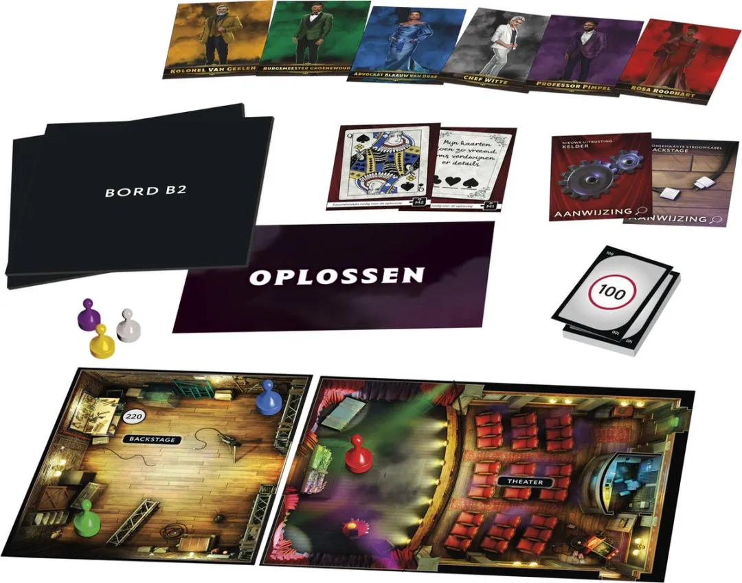 Hasbro Gaming Cluedo Escape The Illusionist Club - 6 Spelers
