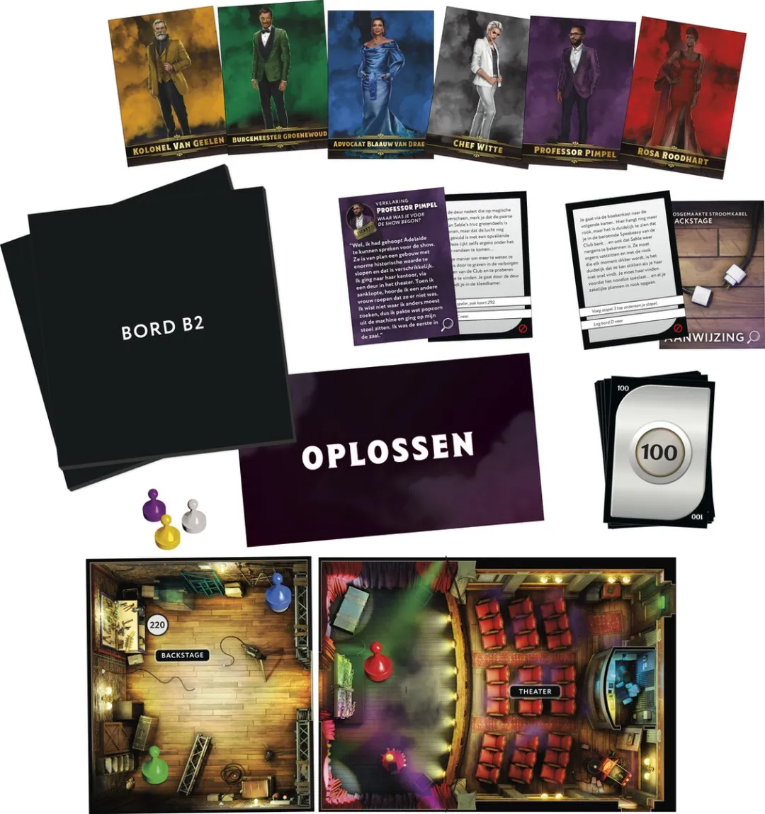 Hasbro Gaming Cluedo Escape The Illusionist Club - 6 Spelers