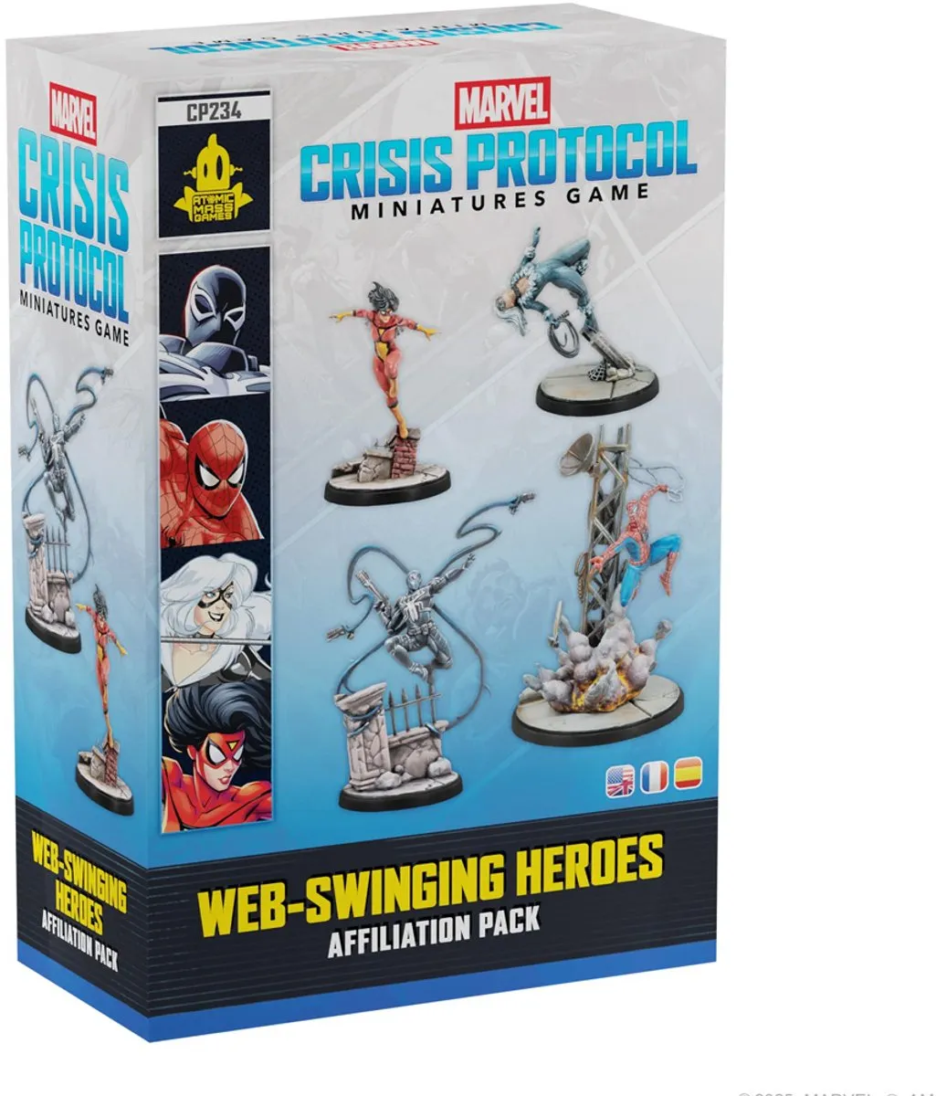 Atomic Mass Games Marvel Crisis Protocol Web-Swinging Heroes AMCP234