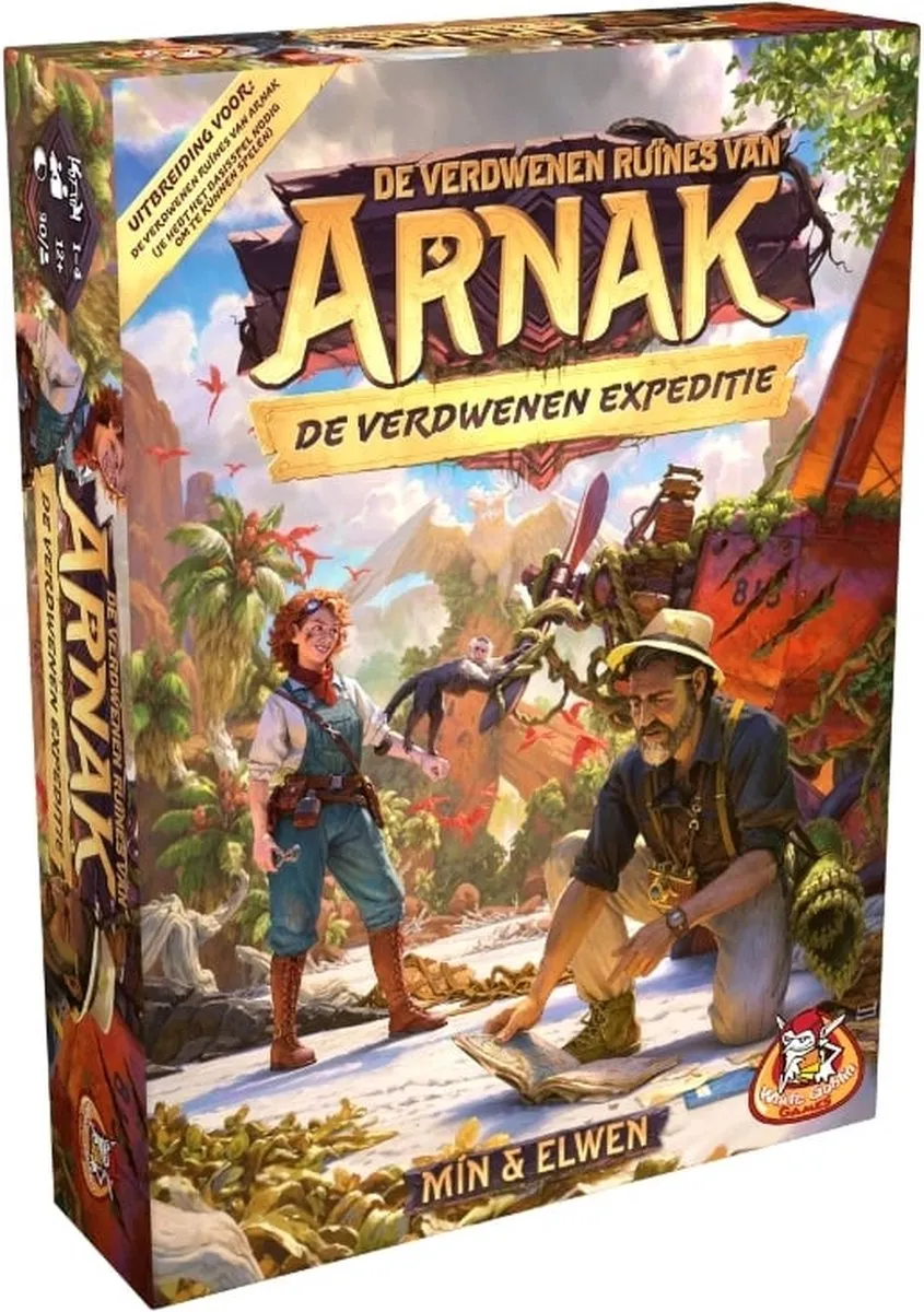 White Goblin Games De Verdwenen Ruïnes van Arnak: De Verdwenen Expeditie - Expertspel