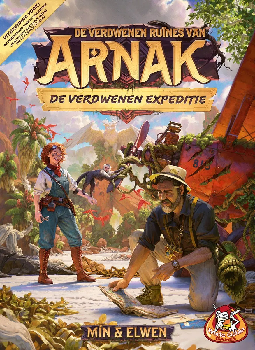 White Goblin Games De Verdwenen Ruïnes van Arnak: De Verdwenen Expeditie - Expertspel