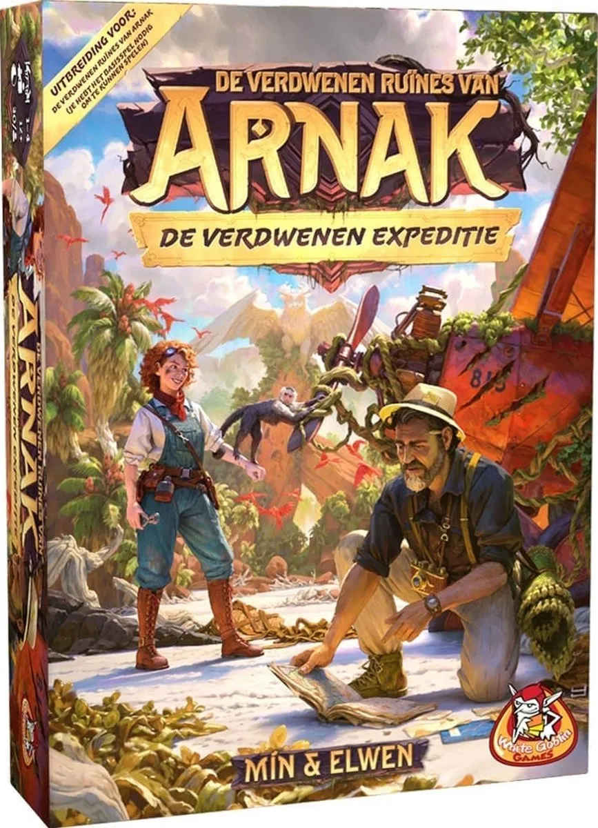 White Goblin Games De Verdwenen Ruïnes van Arnak: De Verdwenen Expeditie - Expertspel