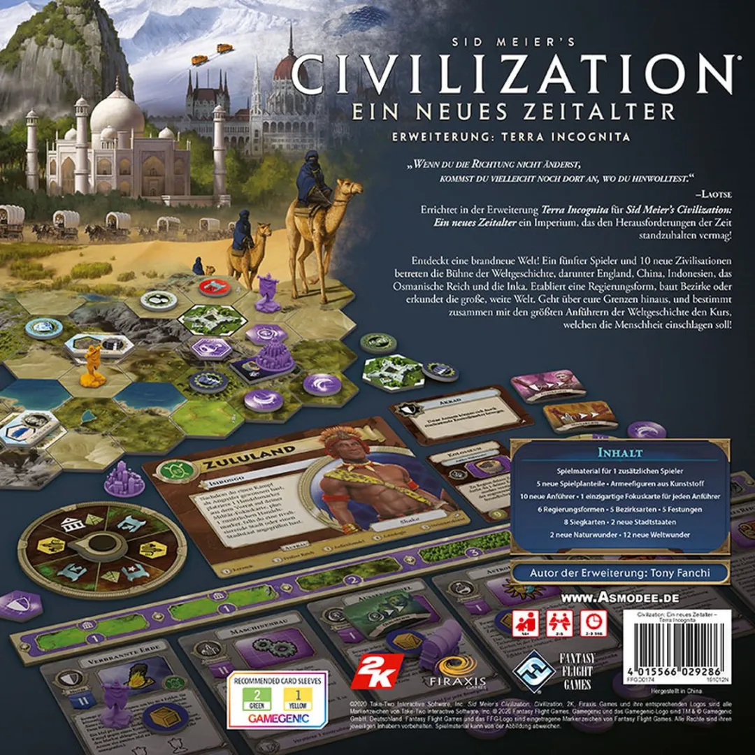 Asmodee Civilization Bordspel - 2-5 Spelers