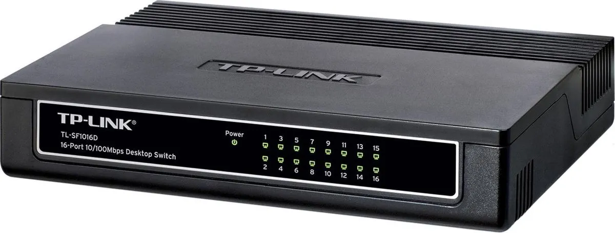 TP-Link TL-SF1016D 16-poorts Netwerk Switch