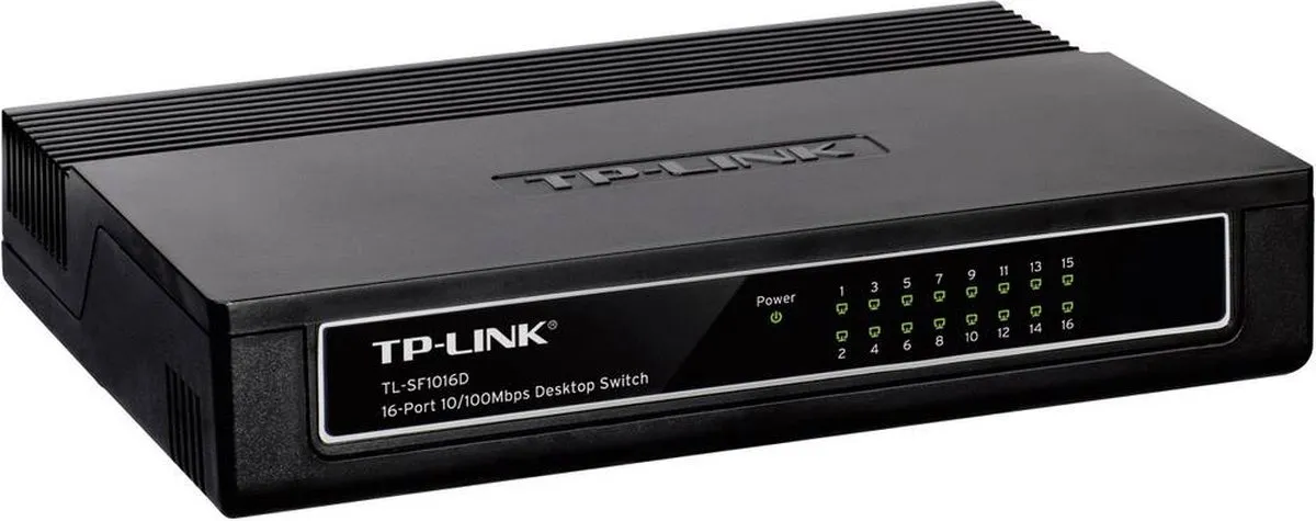 TP-Link TL-SF1016D 16-poorts Netwerk Switch
