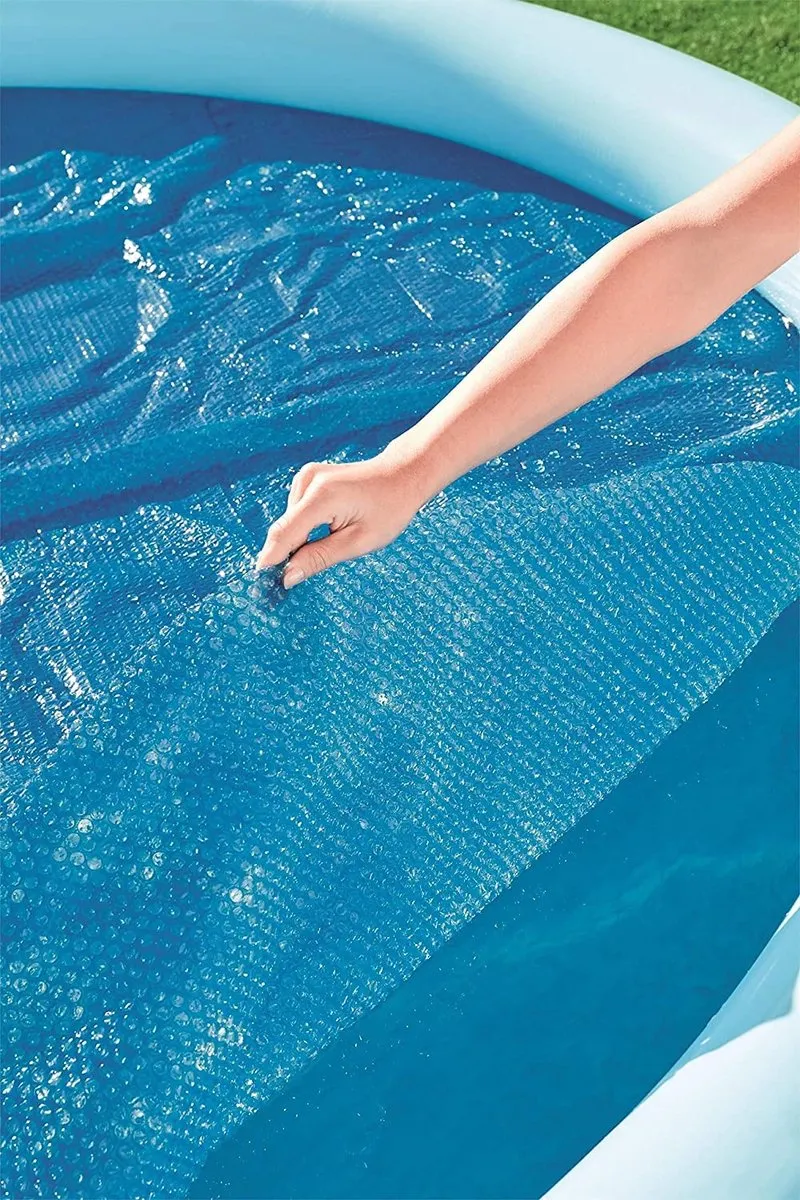 Bestway Afdekzeil Fast Solar Rond 244cm - Blauw