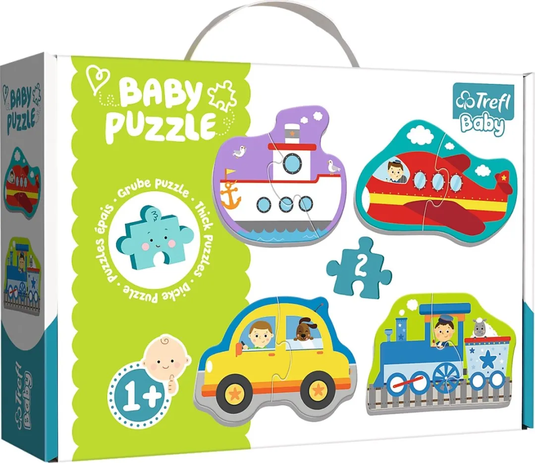Trefl Baby Transport Puzzel 8 Stuks