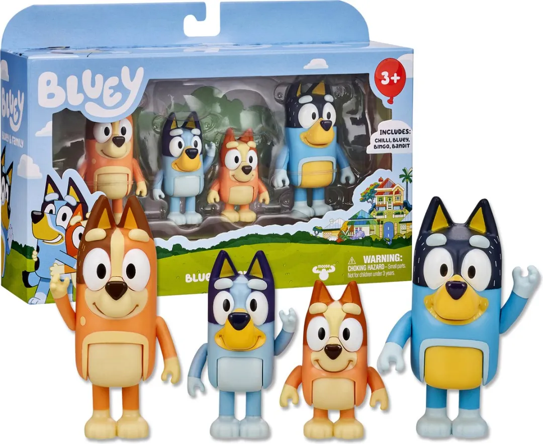 Moose Toys Bluey Speelfigurenset MS13009