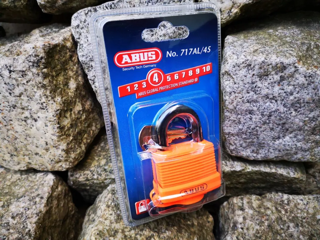ABUS 717AL/45 Hangslot - Oranje - afbeelding 2 van 4