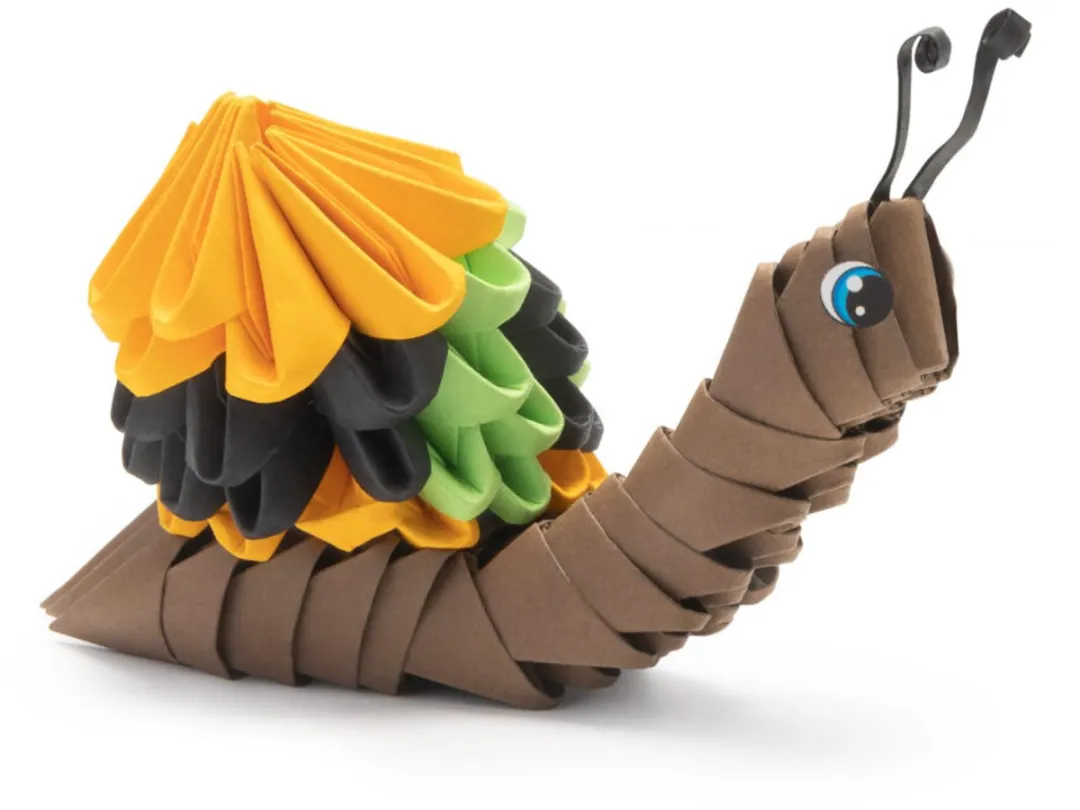 Alexander Toys 3D Origami Slak - Kant-en-klaar model