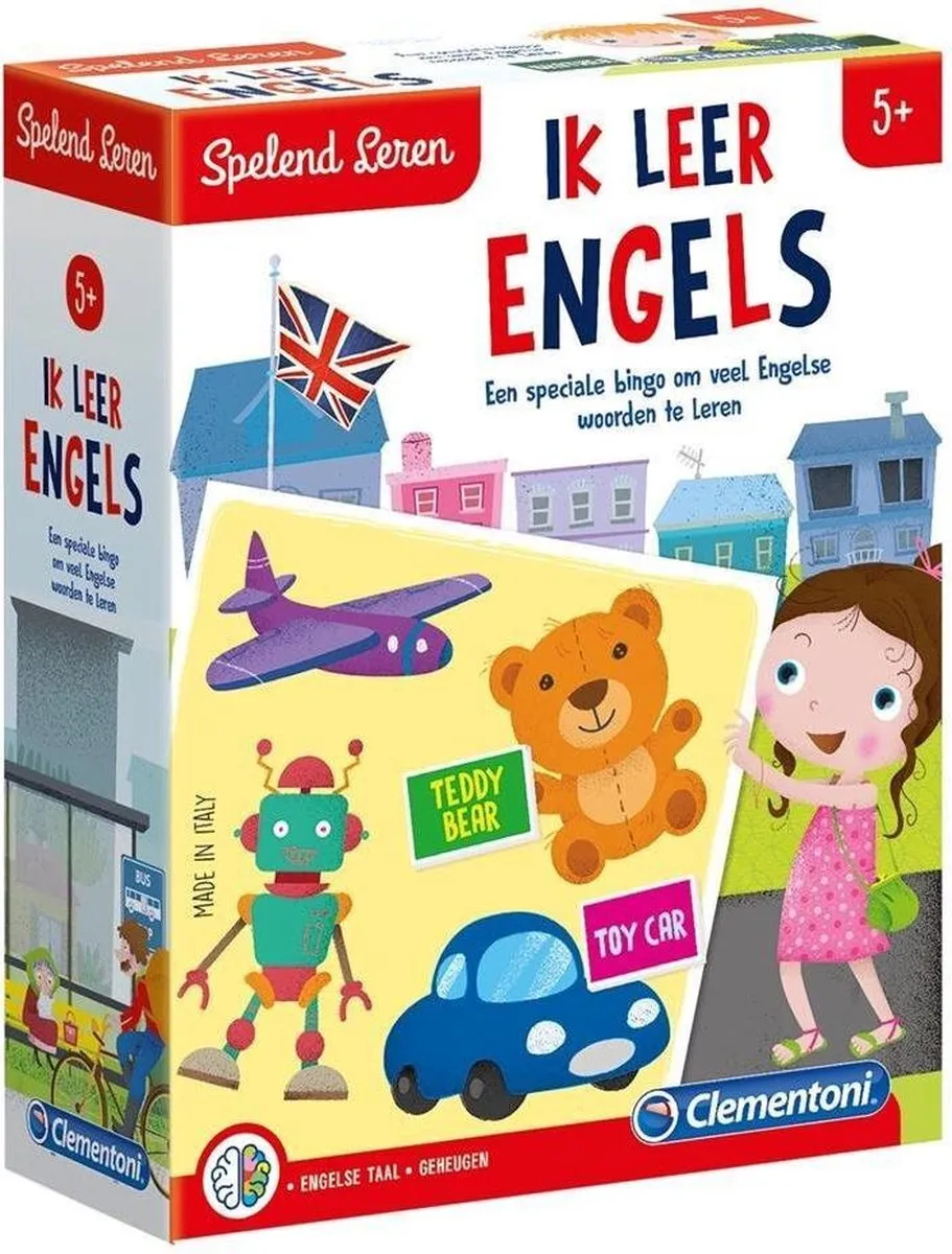Clementoni Spelend Leren Engels Educatief spel 66925