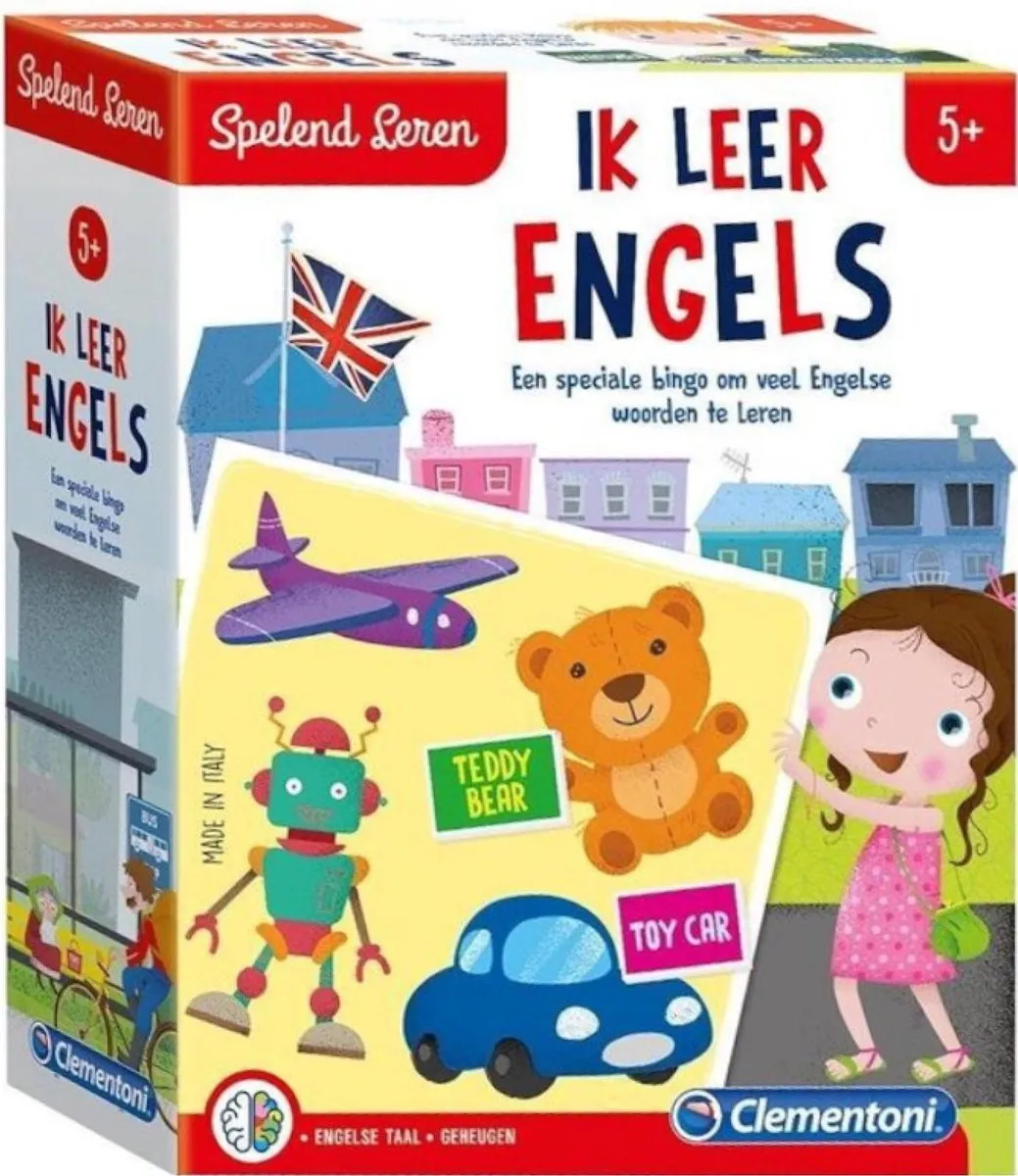 Clementoni Spelend Leren Engels Educatief spel 66925