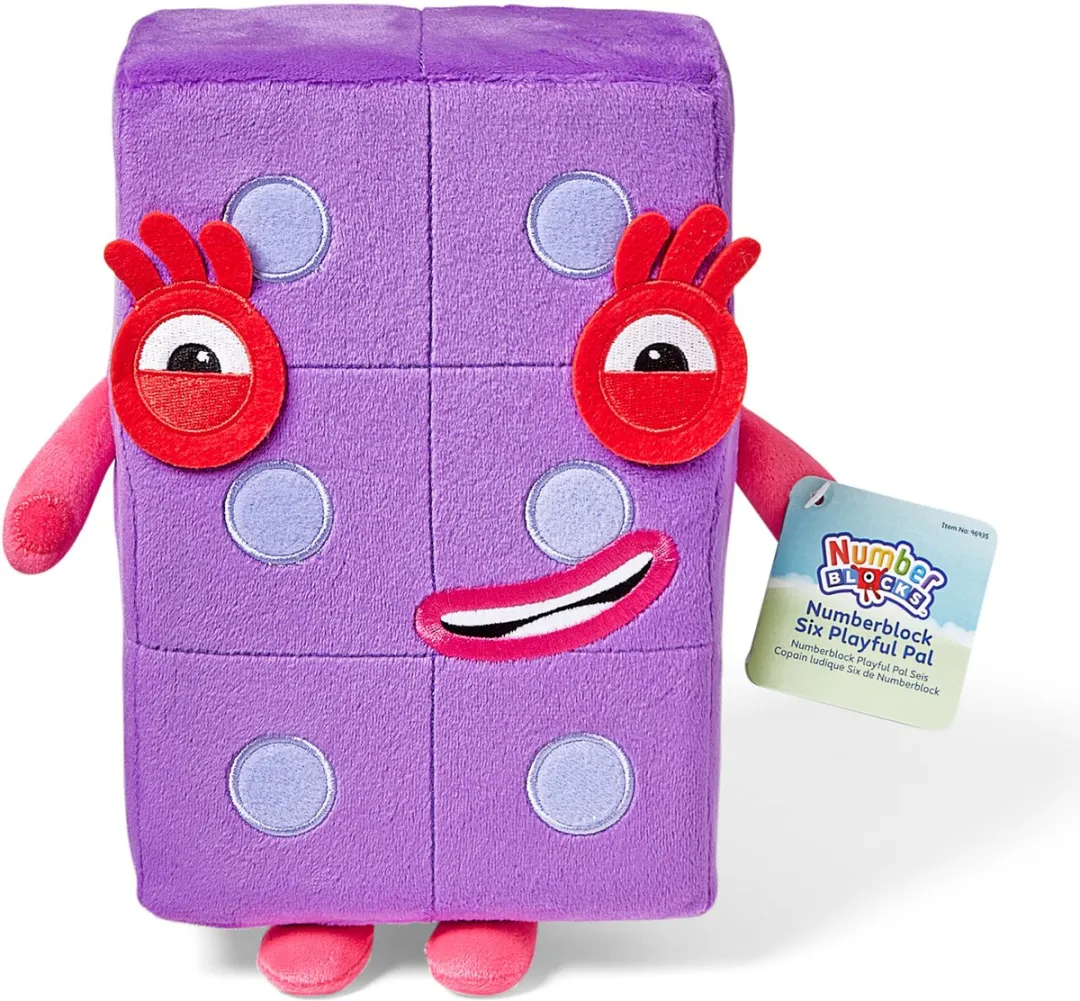 Learning Resources Numberblocks Numberblock Six - Meerkleurig