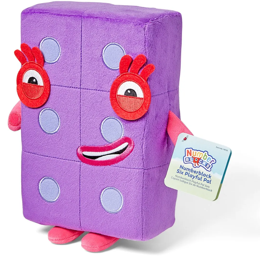 Learning Resources Numberblocks Numberblock Six - Meerkleurig