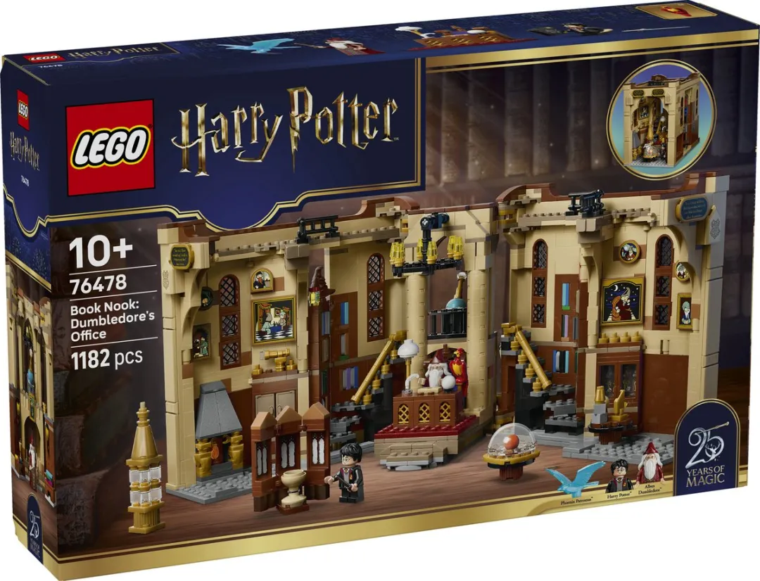 LEGO Harry Potter Kantoor van Perkamentus 76478 - 1182 Stukken - Multicolor