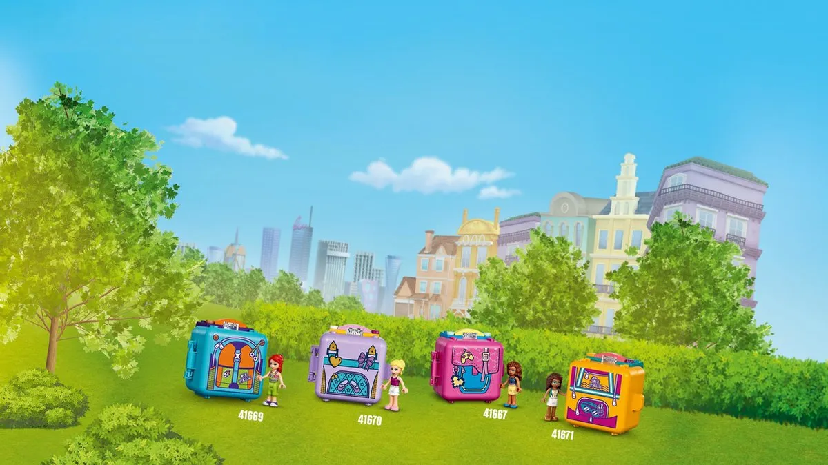 LEGO Friends Emma's Modekubus 41668 - 58 Stukken - afbeelding 2 van 6