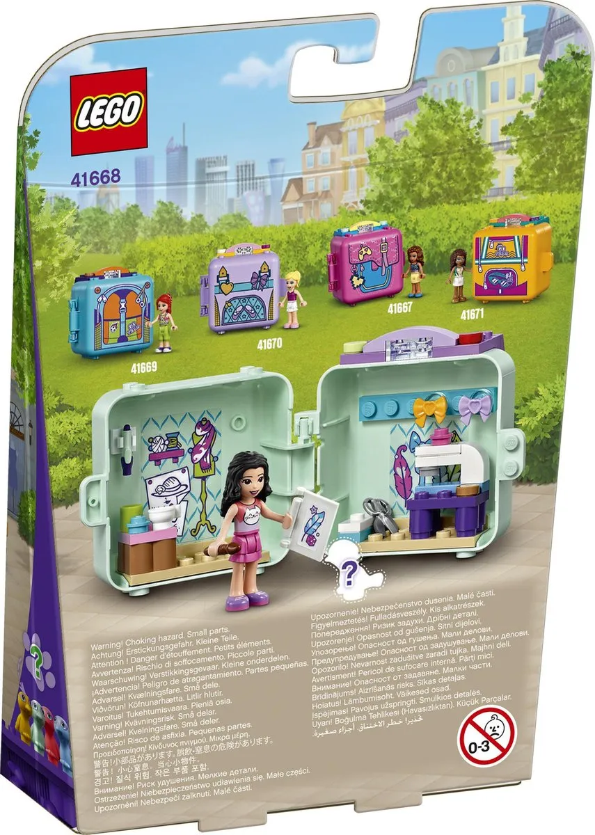 LEGO Friends Emma's Modekubus 41668 - 58 Stukken - afbeelding 5 van 6