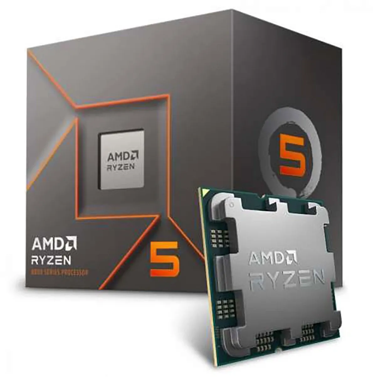 AMD Ryzen 5 8400F Boxed - 6 Core/12 Threads - 4,2/4,7GHz AM5