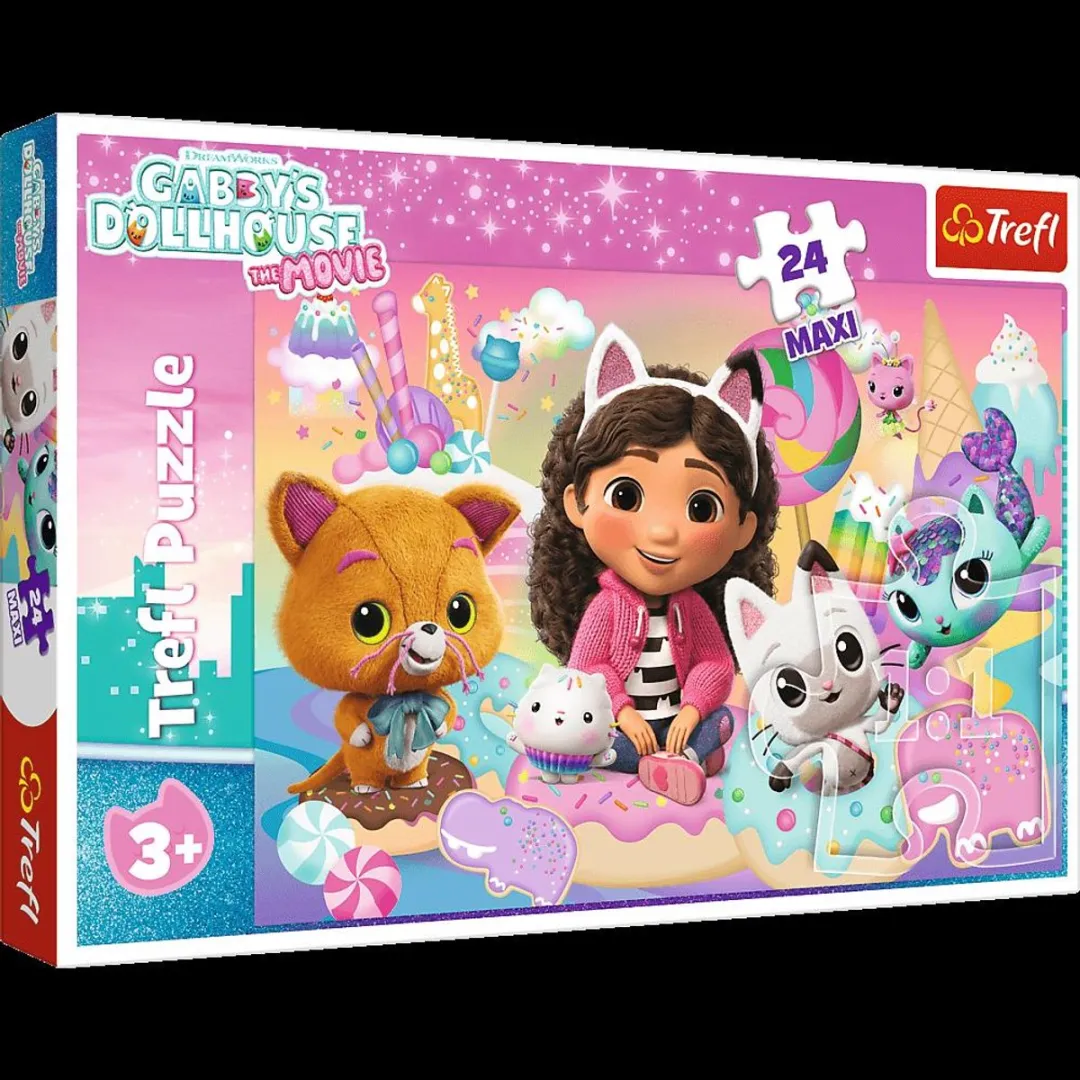 Trefl Puzzle Maxi Koci Domek Gabi 24 Stuks