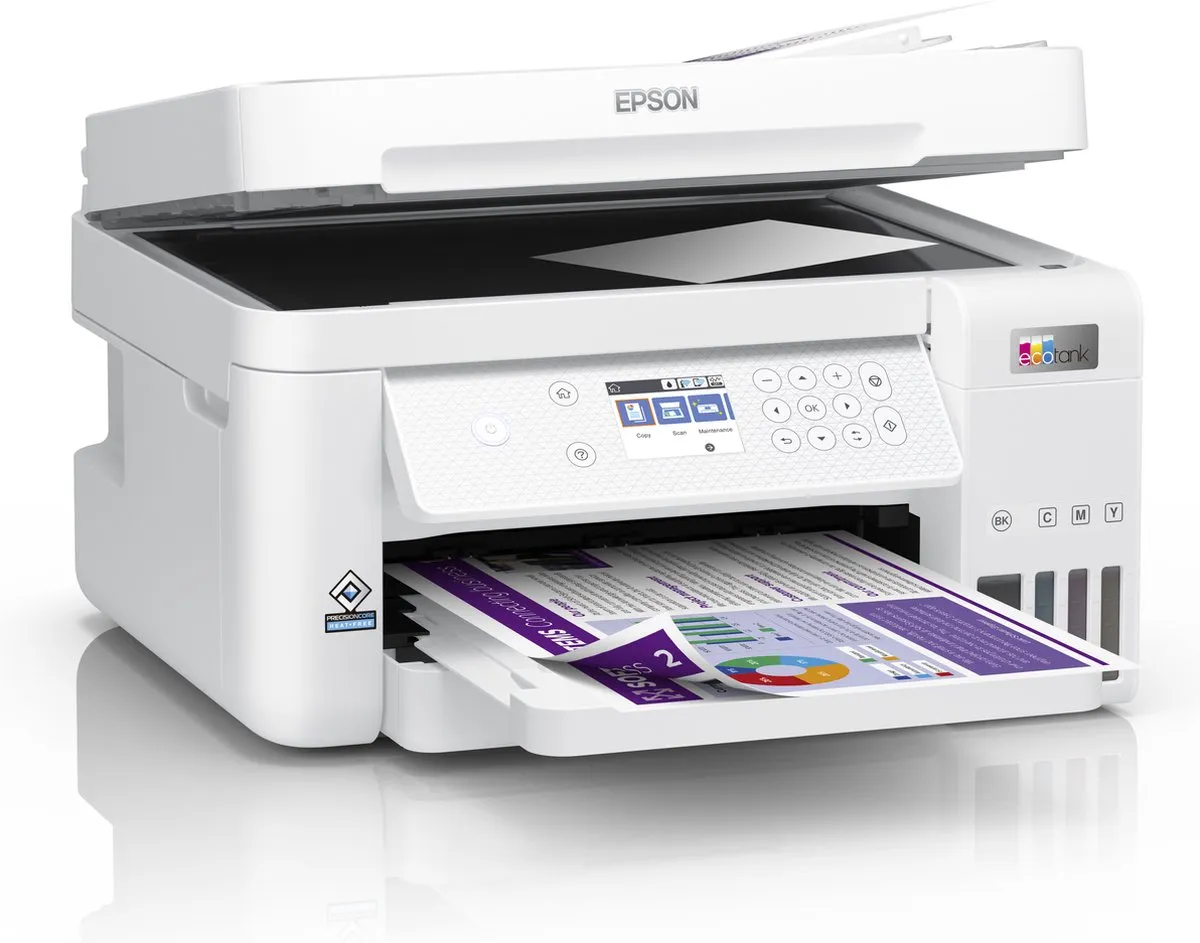 Epson EcoTank L6276 Inkjet Printer - A4 - 33ppm - Wit